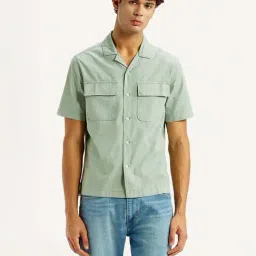 Levi's Men's Overdyed Mint Relaxed Fit Resort Collar Shirt-picture-41