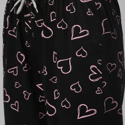 Kryptic Maroon & Black Printed Pure Cotton Elasticated Waist Band Regular Fit Pyjamas - Pack of 2 image 5