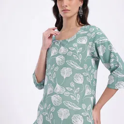 Anouk Rustic Floral Printed Kurti-picture-27
