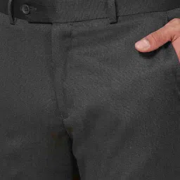 Peregrine By Pantaloons Caviar Regular Fit Trousers image 5