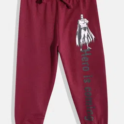 Eteenz Boys Pure Cotton Batman Printed Joggers-picture-47
