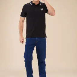 Being Human Blue Regular Fit Distressed Jeans image 5