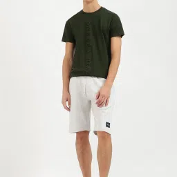 United Colors Of Benetton Grey Regular Fit Striped Shorts image 5