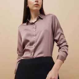 Code by Lifestyle Brown Solid Shirt-picture-8