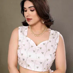 CATCHY FOREVER Zari Designer Saree image 5