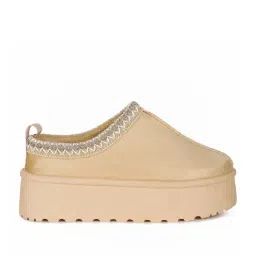 London Rag Women's Beige Mule Shoes-image-25