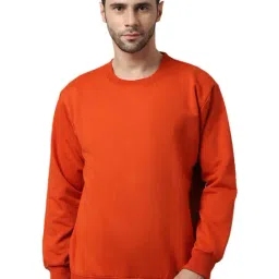 Vimal Jonney Pink & Orange Regular Fit Sweatshirts - Pack of 2 image 4
