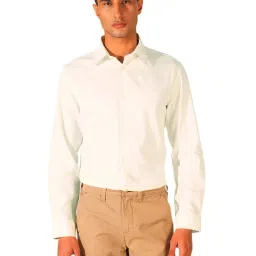 Selected Homme White Cotton Regular Fit Shirt-image-87
