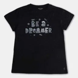 Gini & Jony Girls Black Printed Top-picture-32