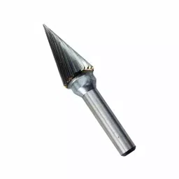 MIRANDA TOOLS Tungsten Carbide Rotary Burr Conical Shape Double Cut, Head Diameter 3 mm and Overall Length 38 mm, MAM1-picture-42