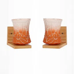 SOMIL Orange Cylinder Glass Wall Lamps-picture-36