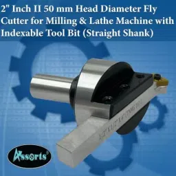 Assorts Fly Cutter with Carbide Inset Bit Tool Steel 50 mm Straight Shank 19.05 mm image 3