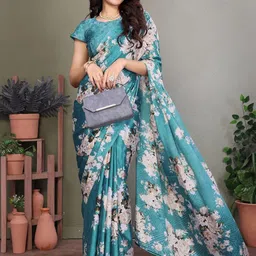 KALINI Floral Silk Blend Tussar Saree-picture-38