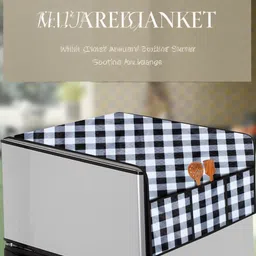 The Furnishing Tree White Plastic Refrigerator Cover-image-43