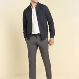 Allen Solly Men Slim Fit Formal Trousers image 2
