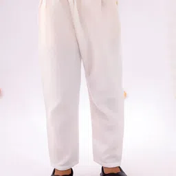 KID1 Pichwai Printed Mandarin Collar Straight Kurta With Pyjama image 4