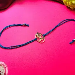 Arte Jewels 925 Sterling Silver Hanuman Rakhi for Kids-picture-22