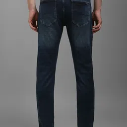 Louis Philippe Jeans Men Slim Fit Slash Knee Light Fade Jeans image 5