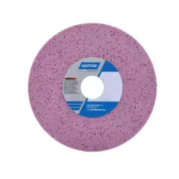 Norton Pink Vitrified Toolroom Wheel 150 mm Dia 31.75 mm Bore, V112XP (Pack of 14)-image-4