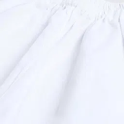 VASTRAMAY Boys White Self Full Sleeves Kurta Sets image 5