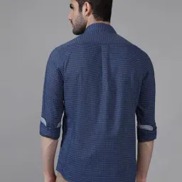 Kenneth Cole Blue Slim Fit Checks Shirt image 2