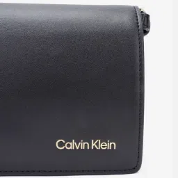 CALVIN KLEIN Black Logo Small Cross Body Bag image 5