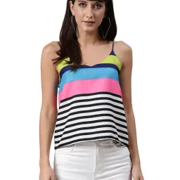 Trend Arrest Multicolor Striped Cami Top-image-37