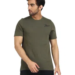 Reebok Green Round Neck T-Shirt-image-24