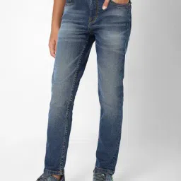 Gas Kids Blue Slim Fit Jeans-image-69