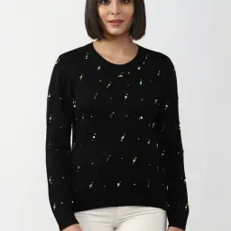 Forever 21 Black Embellished Sweater-picture-35