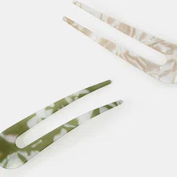 Accessorize Women Set of 2 U Pins image 3