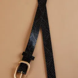Ginger by Lifestyle Black Animal Effect Belt image 3