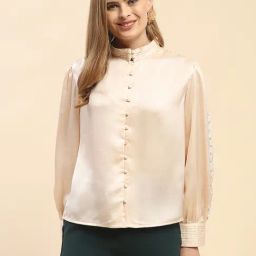 Camla Cream Regular Fit Shirt-picture-30