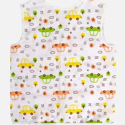 Baby Moo Unisex Multicolour Cotton Printed Jhablas image 5