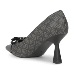 Bata Women's Black Pump Shoes image 5