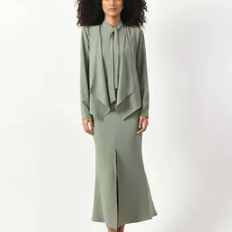 Office & You Green Plain Shrug image 5