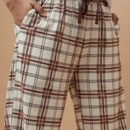 Ginger by Lifestyle Beige Cotton Printed Pyjamas image 5