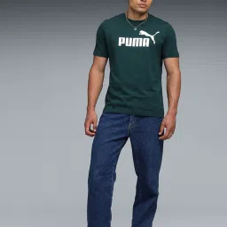 Puma Green No.1 Logo Regular Fit Tee image 5