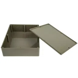 RS PRO Grey ABS General Purpose Enclosure, IP54, Grey Lid, 200 x 250 x 65 mm Model No 1959125 image 2