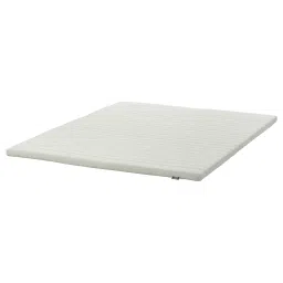 ikea nisseholm Mattress pad, white, 180x200 cm image 1