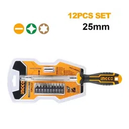 Ingco 12 Pcs Flexible Shaft Screwdriver Set AKSDFL1208 image 5