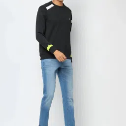 Allen Solly Black Regular Fit Sweatshirt image 5
