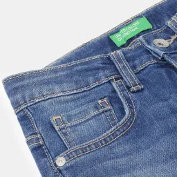 United Colors of Benetton Boys Blue Jeans image 4