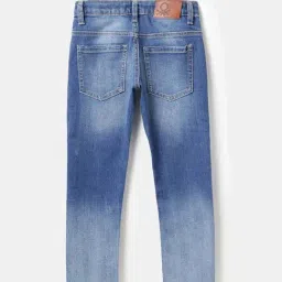 United Colors of Benetton Boys Blue Jeans image 2