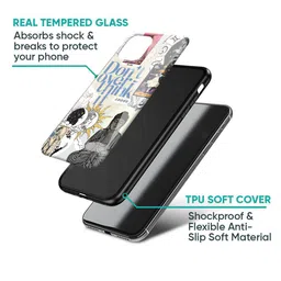 QRIOH Unisex Quirky Printed Motorola G75 5G Glass Back Case image 4