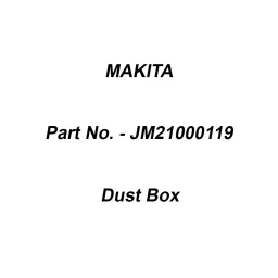 Makita Dust Box Suitable For LB1200F, Part No JM21000119-picture-20