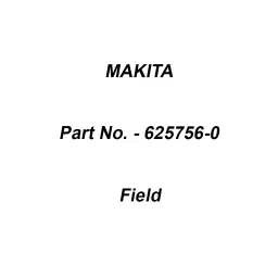 Makita 115 V Field for HM0870C, HR4001C/B, Part No 625756-0-picture-20
