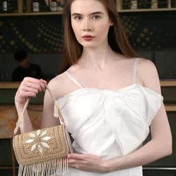ODETTE Embellished Potli Clutch-picture-41