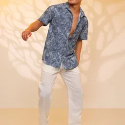 Campus Sutra Men Comfort Abstract Printed Casual Shirt image 5