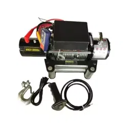Nutronics 12 V 4.5 mm Rope Dia. & 20 m Length 1360 Kg Capacity Electric winch, EWK3000-picture-38